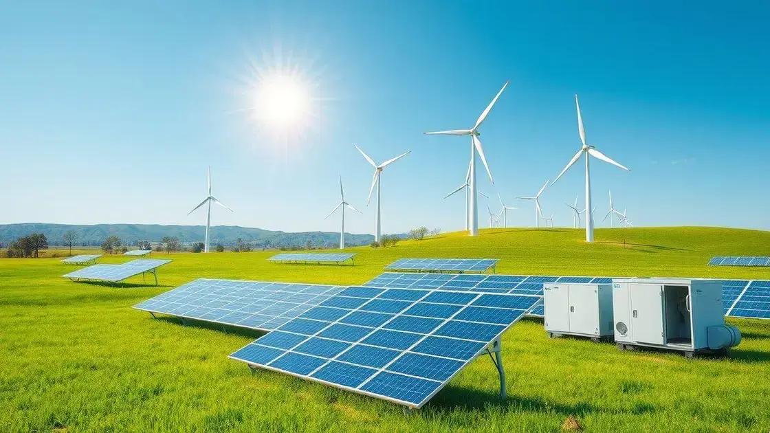 Key technologies in renewable energy