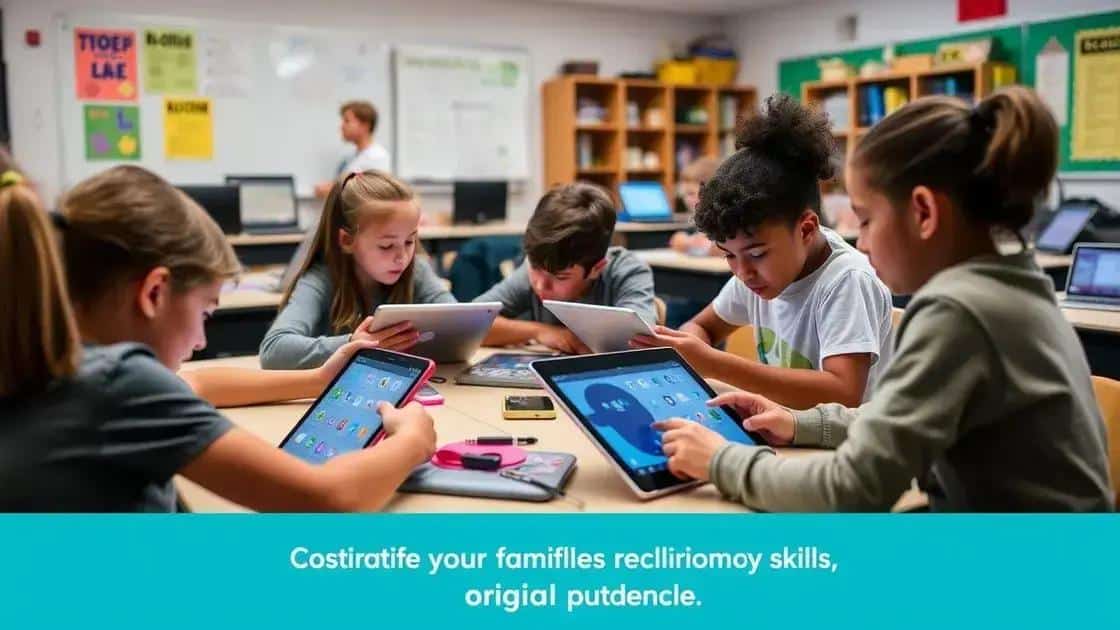 Key components of a digital literacy curriculum