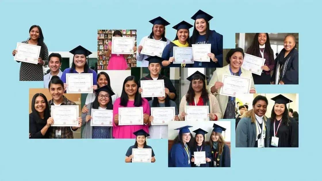 Success stories from scholarship recipients