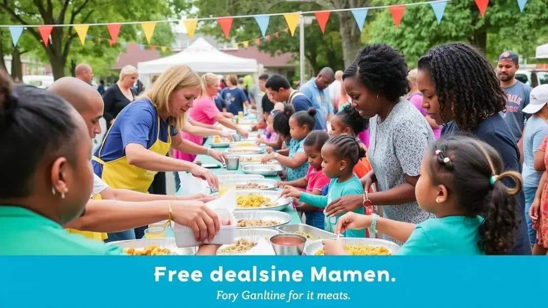 Community involvement in meal programs