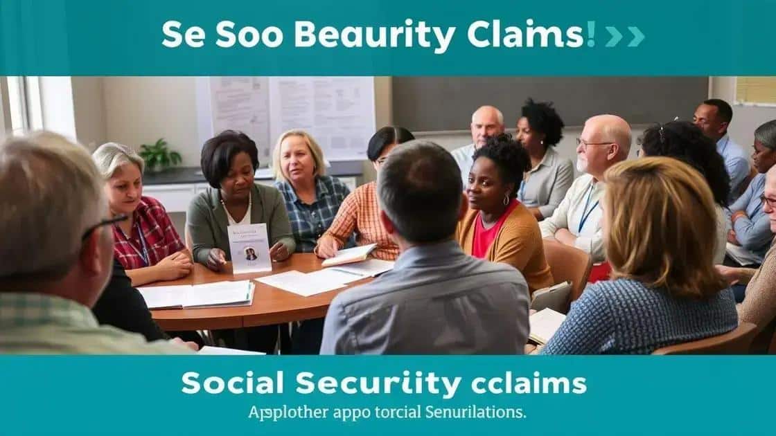 Resources for assistance with social security claims