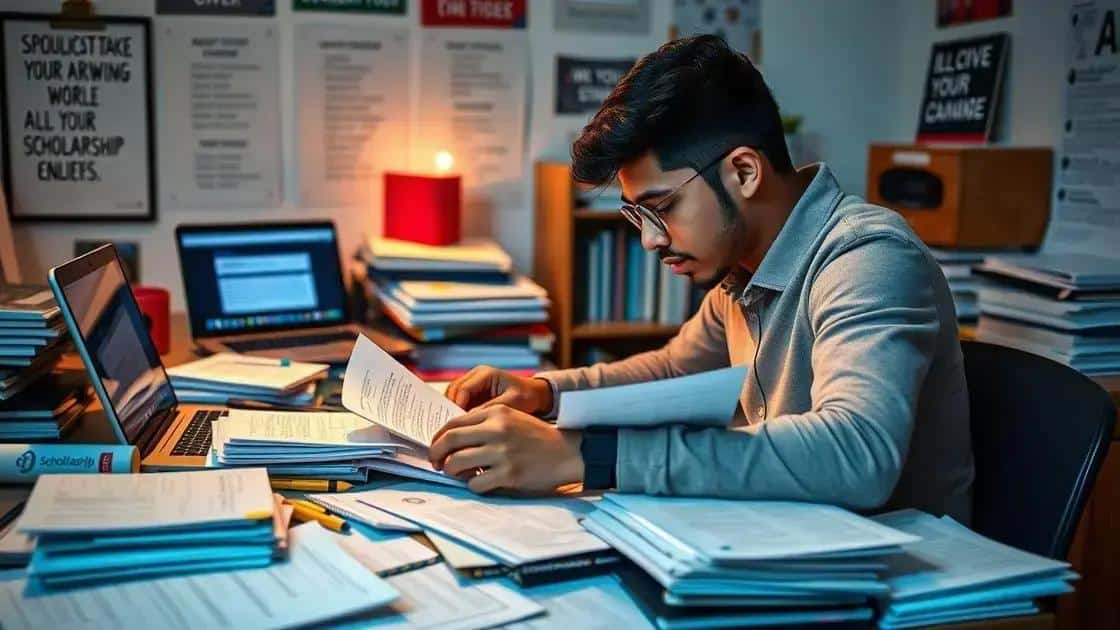 Application tips for securing scholarships