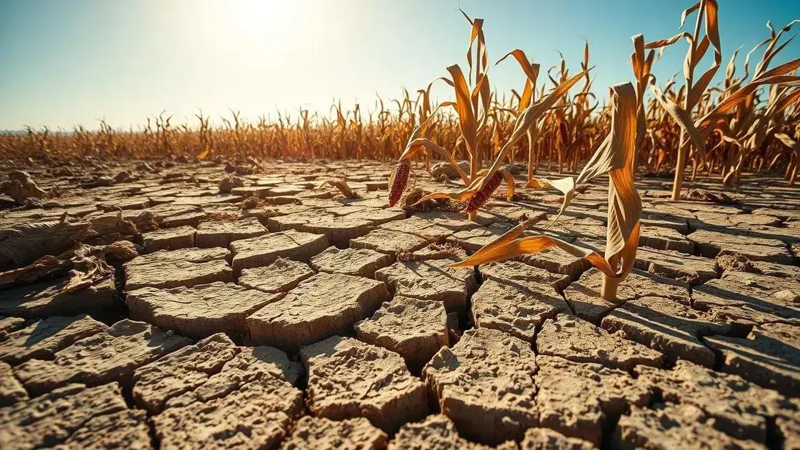 Effects of droughts on crop yields