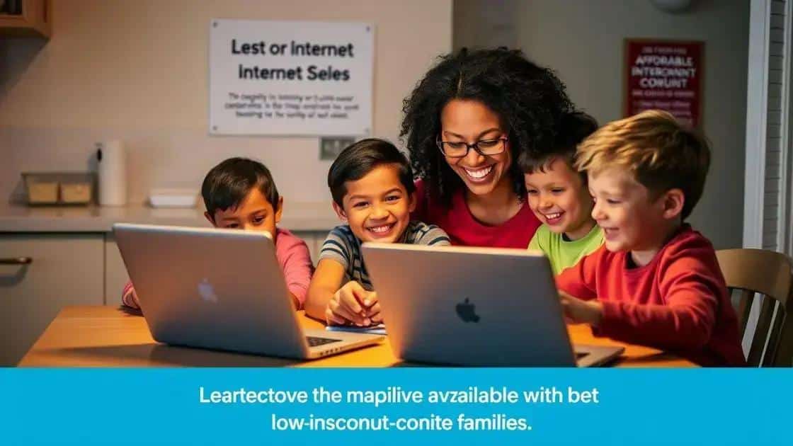 Available internet discounts for low-income families