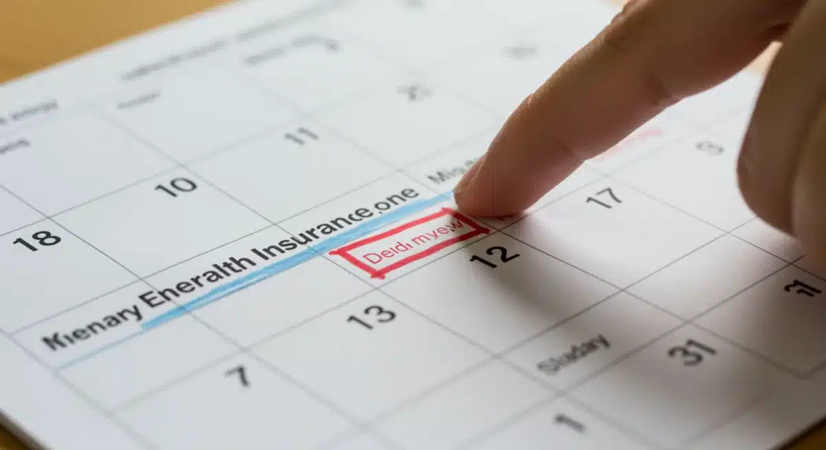 Calendar highlighting 2026 health insurance enrollment deadlines