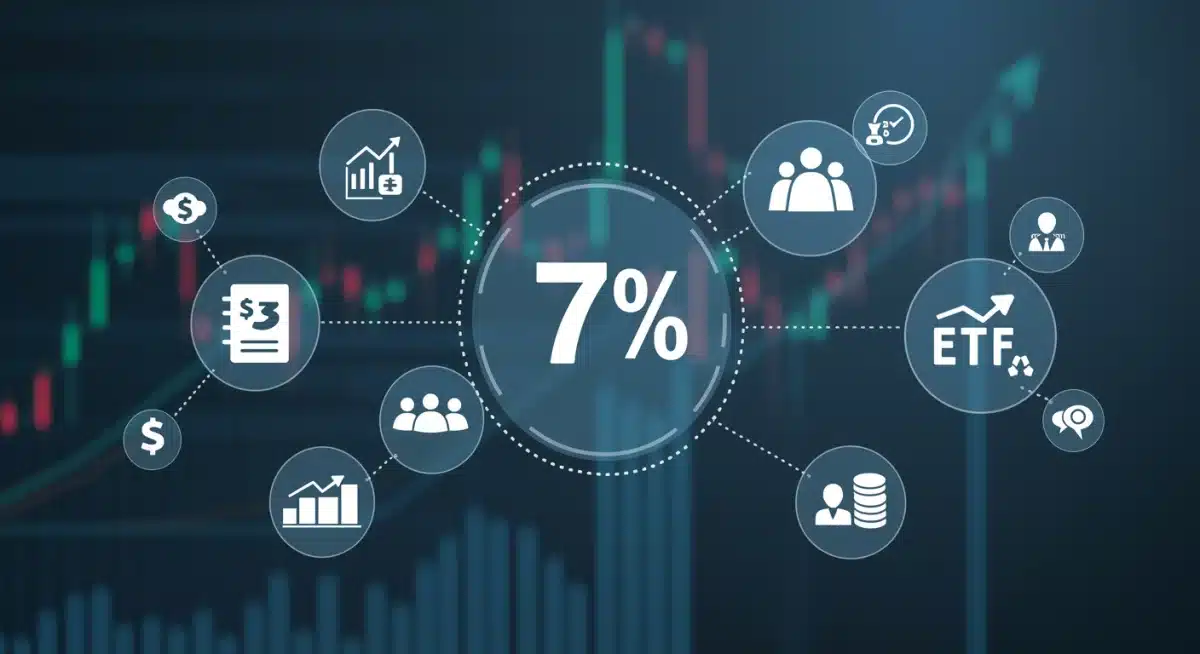Diversified HSA investment options for targeting 7% return