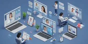 Telehealth services accessible on multiple devices for 2026 benefits packages.