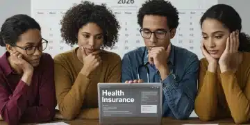People reviewing COBRA health insurance information for 2026