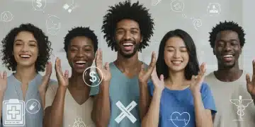 People smiling, representing relief from healthcare costs due to the Inflation Reduction Act.