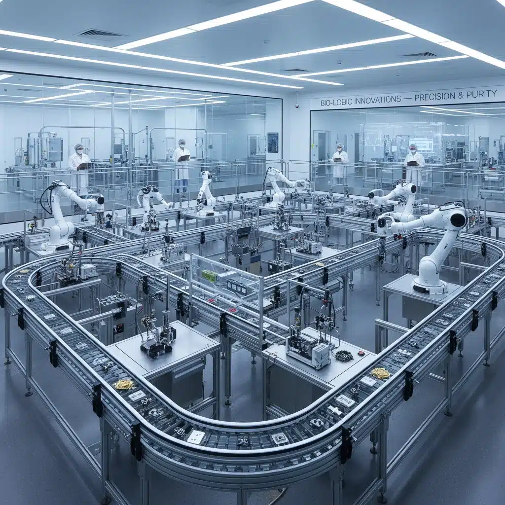 Advanced medical device manufacturing facility with automated processes