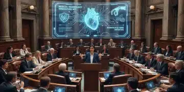 Congressional debate on MedTech manufacturing legislation in 2026