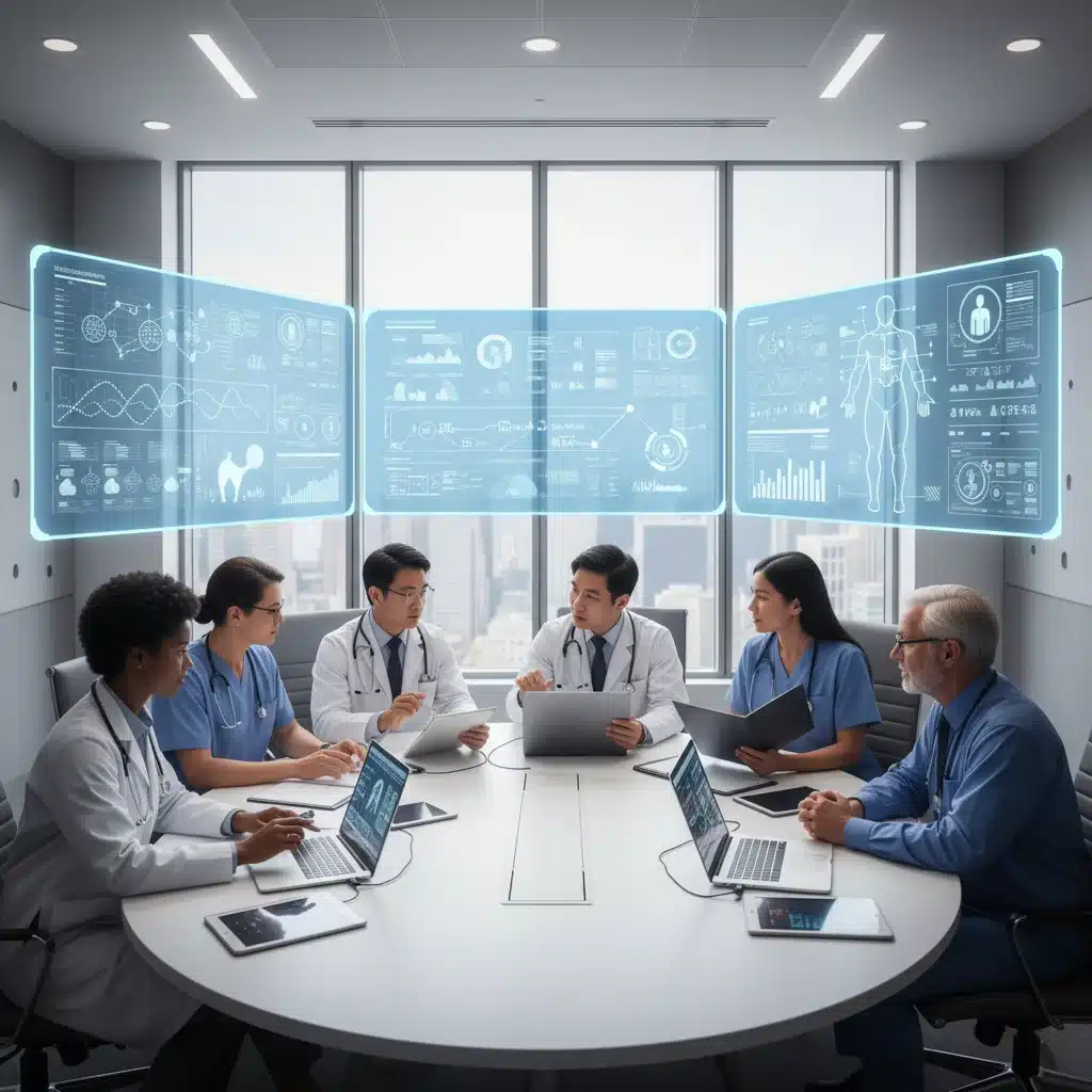 Healthcare team collaboration with patient data for personalized care