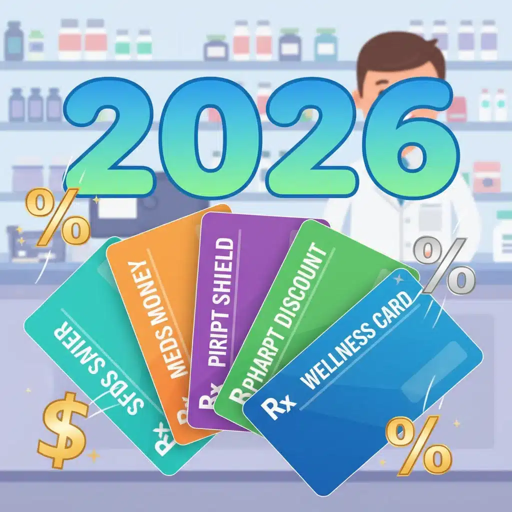 2026 Prescription Drug Discount Cards: Top 5 Programs for 15-25% Average Savings