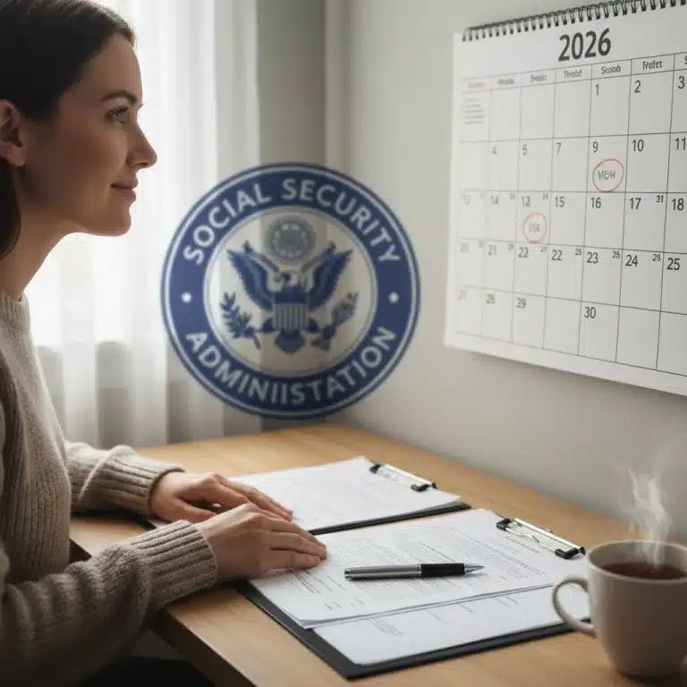 Person preparing for 2026 Social Security Disability Insurance application