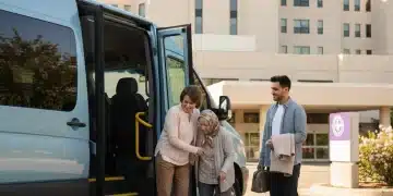 Navigating 2026 American Cancer Society Patient Programs: Transportation to Lodging Patient receiving transportation assistance from American Cancer Society