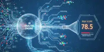 AI-Powered Predictive Analytics in US Healthcare: Reducing Hospital Readmissions by 18% in the Next 2 Years Complex AI algorithm predicting patient readmission risk