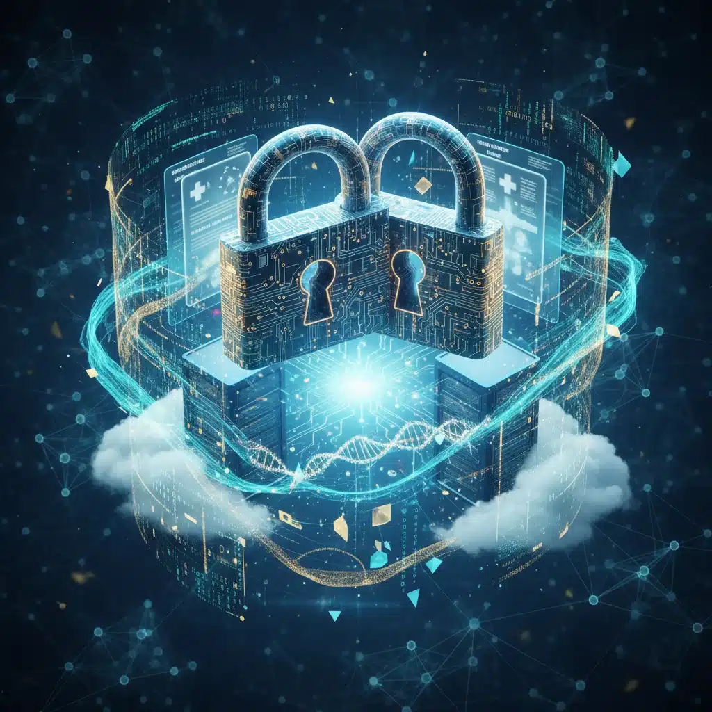 Data encryption and access control in healthcare cloud security