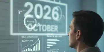 Person planning health accounts for financial wellness by 2026