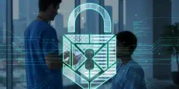 Secure digital health data lock, protecting patient information