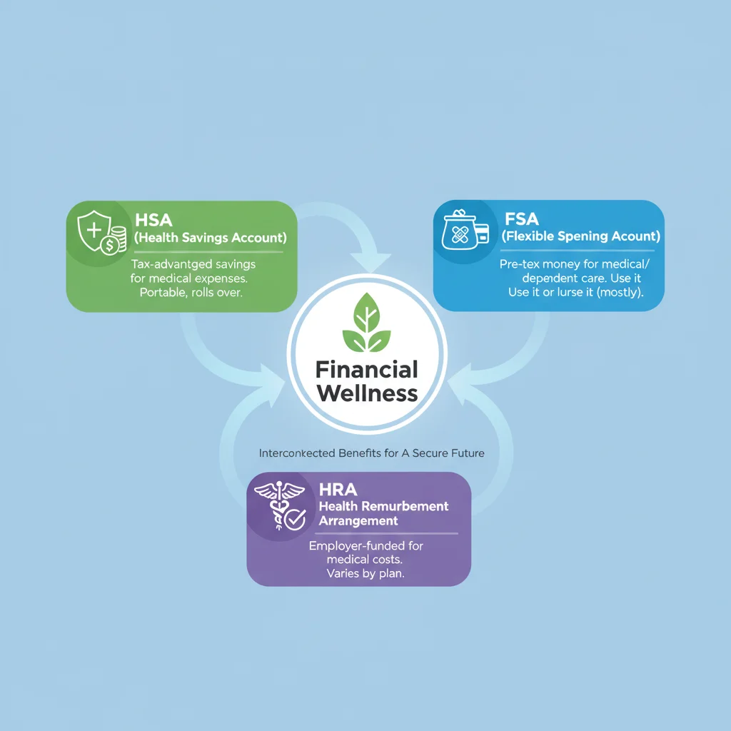 Types of employer-sponsored health accounts and their benefits